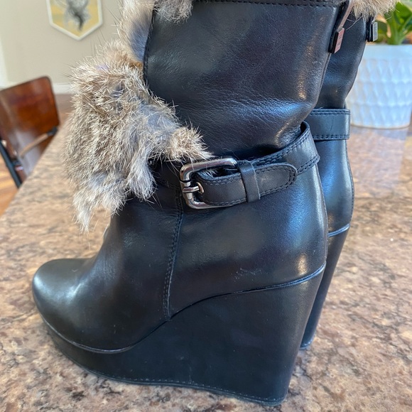Rudsak Leather/fur Booties - Picture 6 of 9